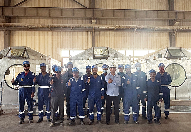 SUHIGO UAE team: Technology excellence sets a new benchmark for pipeline construction